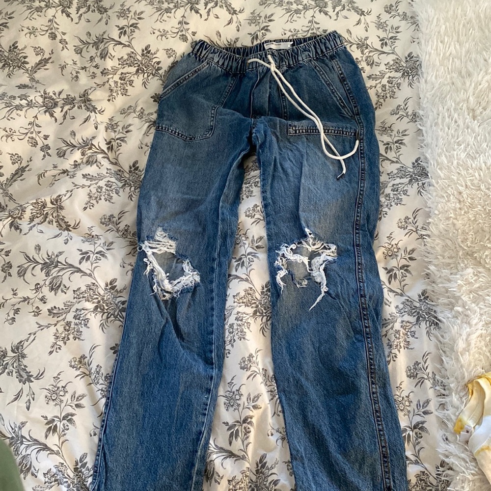 Garage Denim Jogger pants